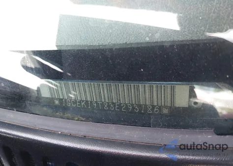 2003 Chevrolet Silverado 1500 Ls из США, поврежденный, VIN 1GCEK19T83E293186